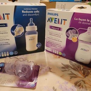 Bundle of Avent bottles